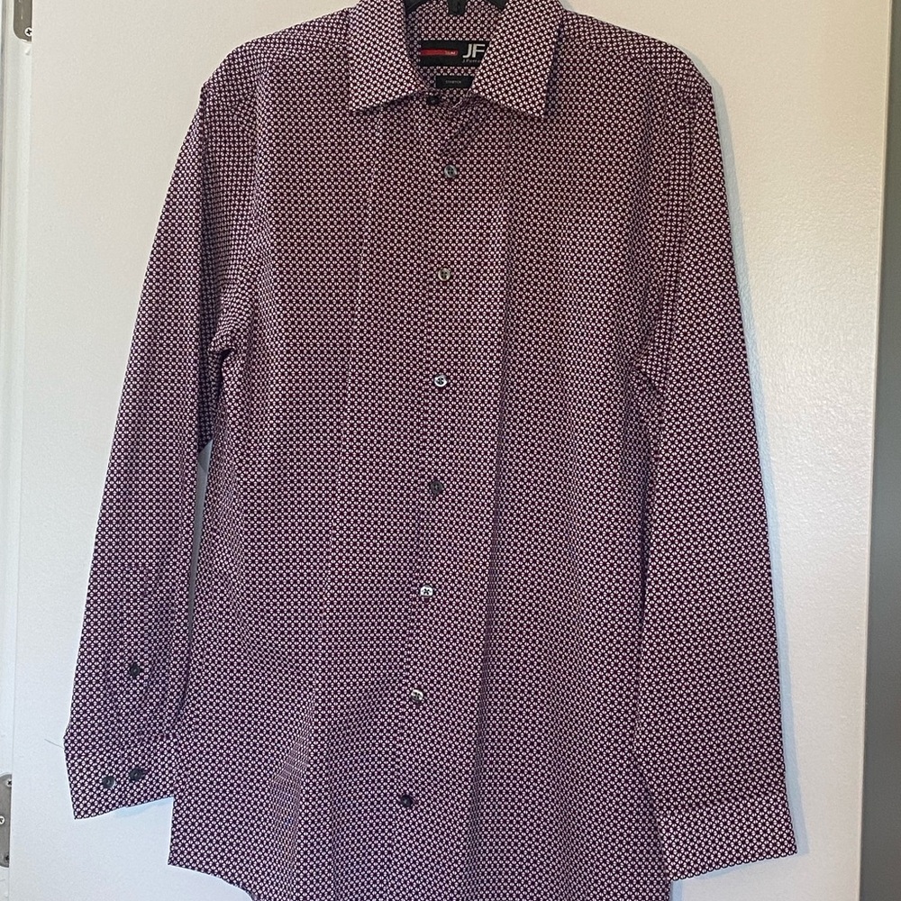 Men's Purple Patterned Shirt